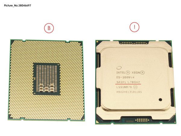 CPU XEON E5-2609V4 1,7GHZ 85W