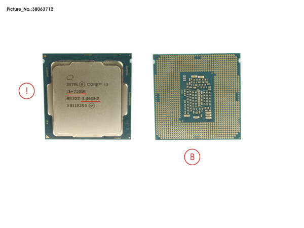 CPU CORE I3-7101E