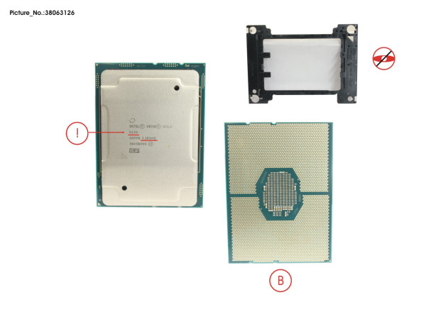 CPU INTEL XEON GOLD 6234 - 3300 130W