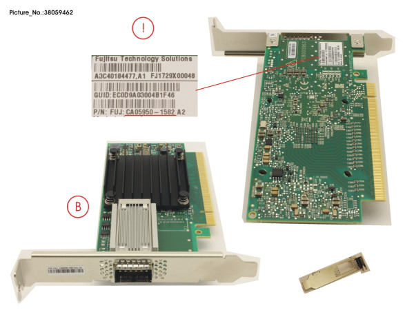 IB HCA 100GB 1 PORT EDR