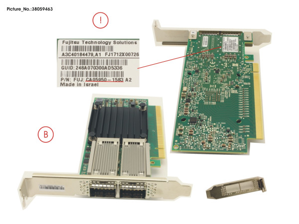 IB HCA 100GB 2 PORT EDR