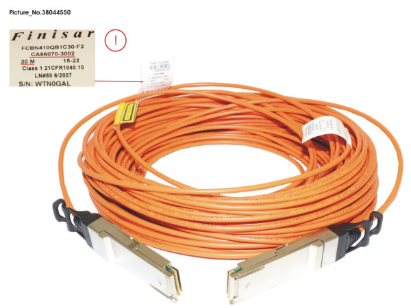 DX S3 HE QSFP+ AOC CABLE 30M