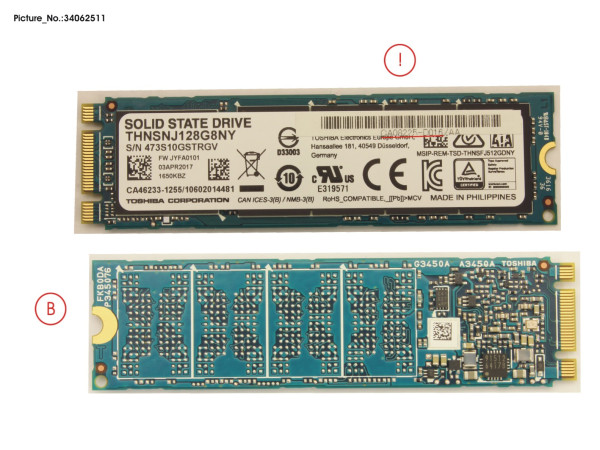 DX1/200 S4 SPARE BUD (M.2,128GB)