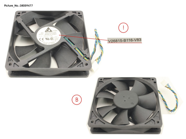 FAN 120X25 PWM