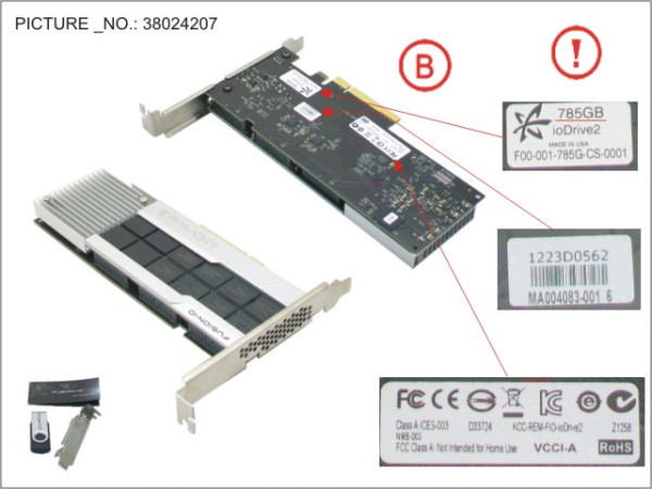 PCIE-SSD 785GB MLC