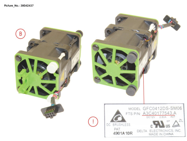 SYSTEM FAN ASSY 70X70