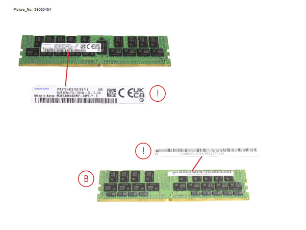 DX MR/HE SPARE 64GB-DIMM