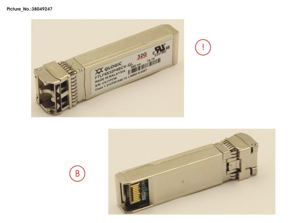 32GB SFP+ TRANSCEIVER SR LC CONNECTOR