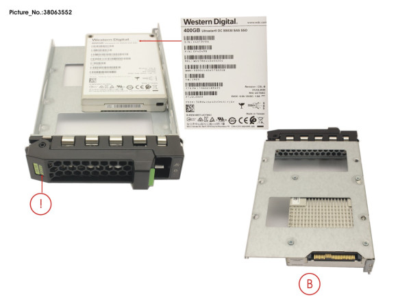 SSD SAS 12G 400GB MU SFF IN LFF NEXPDES