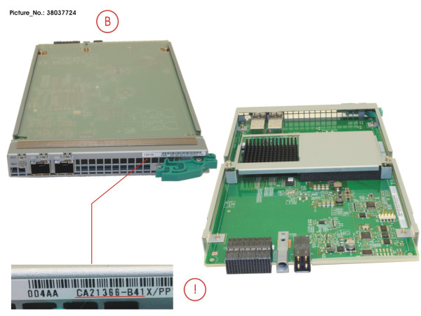 DX500/600 S3 CA ISCSI 2P 10G WO SFP