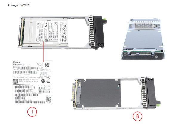 DX FIPS SSD SAS 2.5" 15.36TB 12G