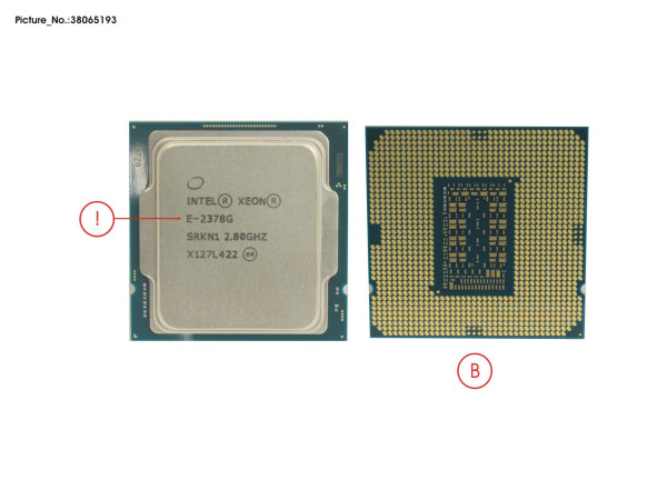 CPU XEON E-2378G