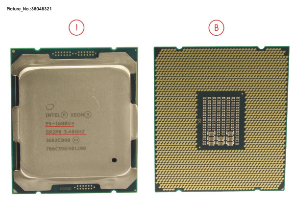 CPU XEON E5-1680V4 3.4GHZ 14,0" W