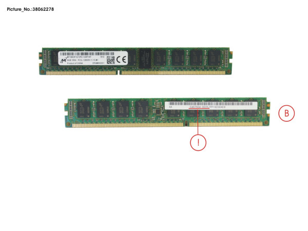 DX100/200 S3/S4 CACHEMEM 8GB 1X DIMM