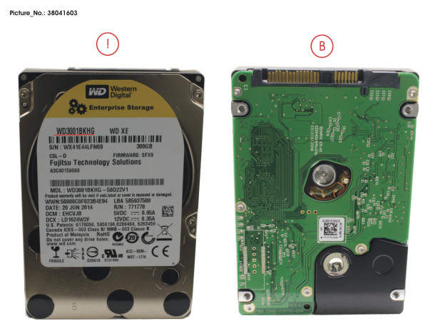 HDD SAS 300GB 10K SFF 2.5'