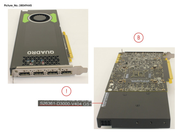 VGA NVIDIA QUADRO P4000