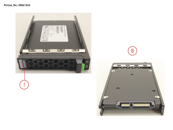 SSD SATA 6G 240GB MIXED-USE 2.5" H-P EP