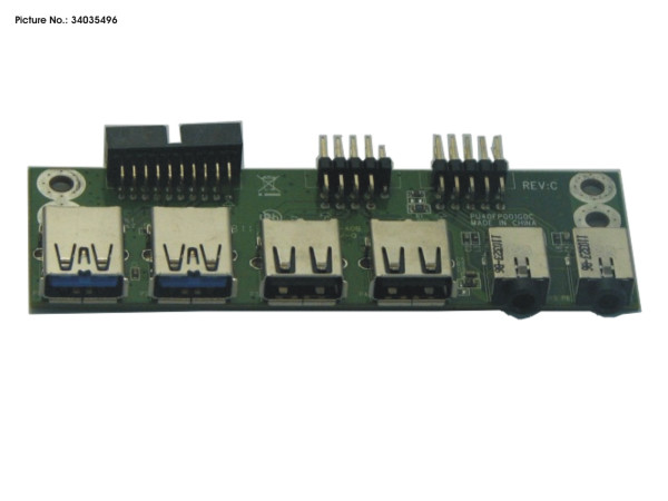 FRONT I/O BOARD USB2+3.0+AUDIO