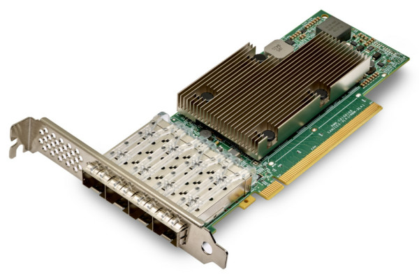 ThinkSystem Broadcom 57504 10/25GbE SFP28 4-Port PCIe Ethernet Adapter