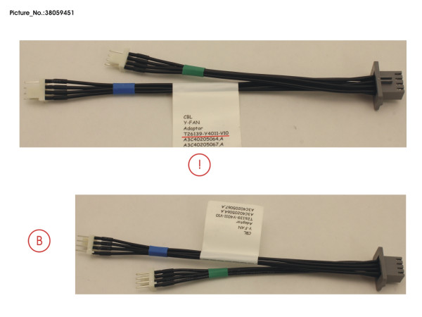 CABLE Y-FAN ADAPTER