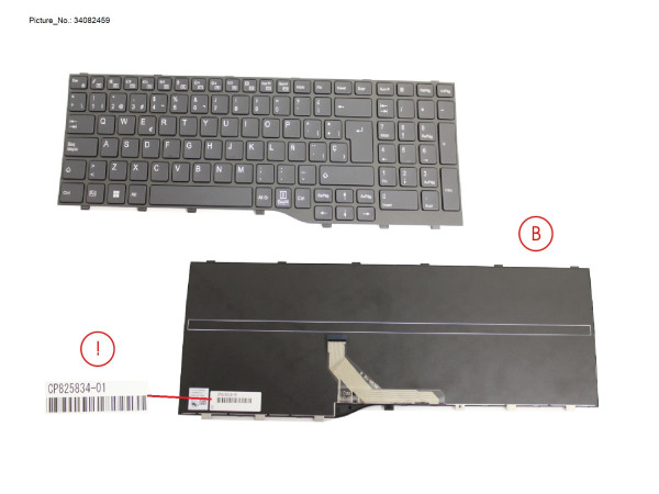 KEYBOARD BLACK SPAIN WIN11