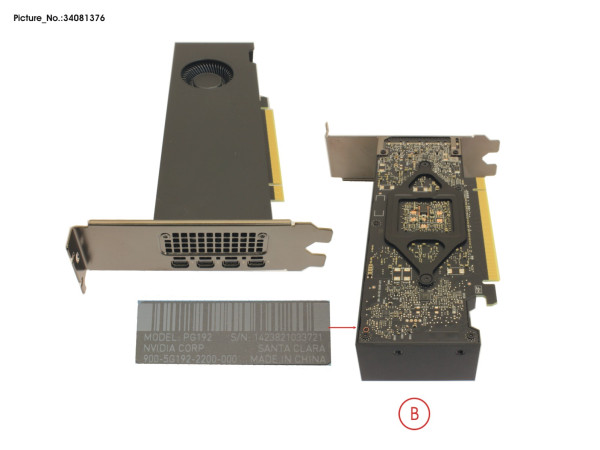 VGA NVIDIA RTX A2000 6GB