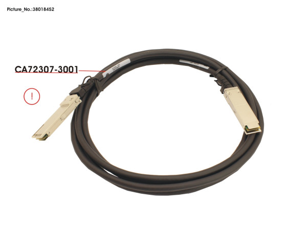 DX SAS CABLE, COPPER, 3M