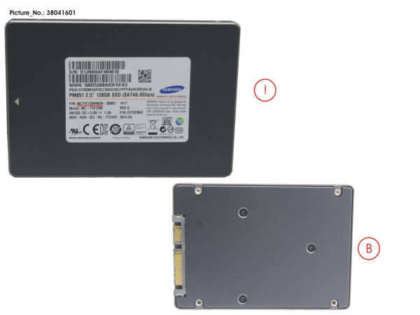 SSD S3 128GB 2.5 SATA (7MM) (OPAL)