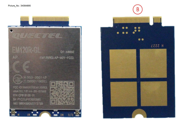 WWAN MODULE EM120R-GL (4G)