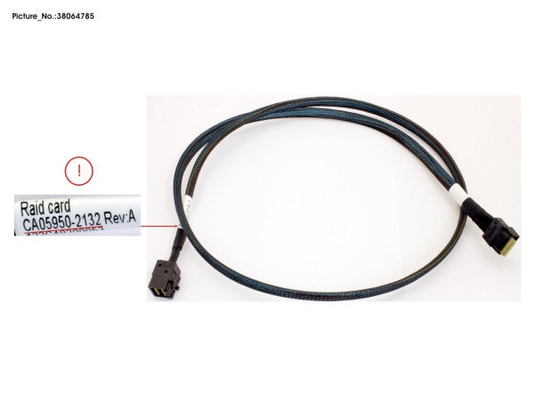 DATA REAR RAID TO 8X2.5 BP CABLE (RAID-8