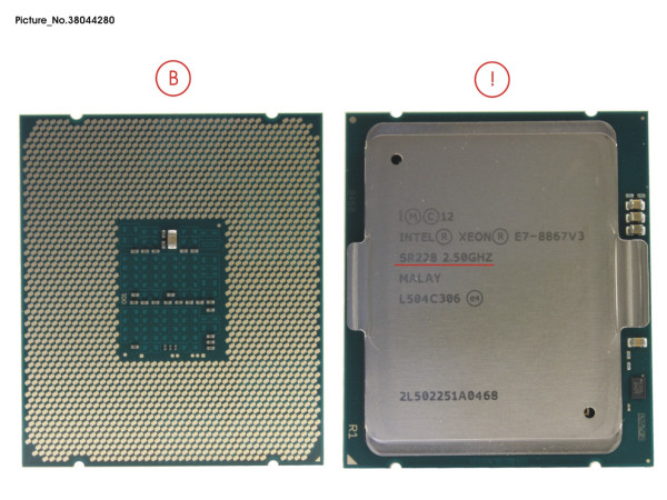 CPU XEON E7-8867V3 2,5GHZ 165W