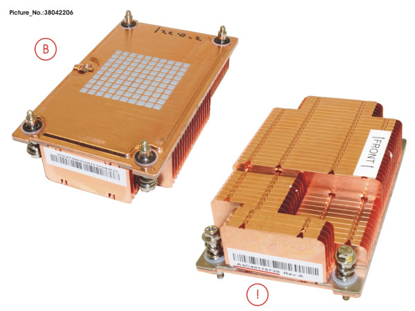 HS CPU2 135W W.CABLE TUNNEL