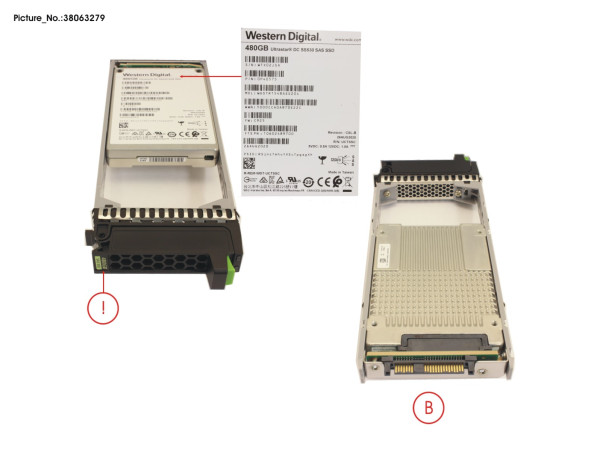 JX40 S2 MLC SSD 480GB 1DWPD