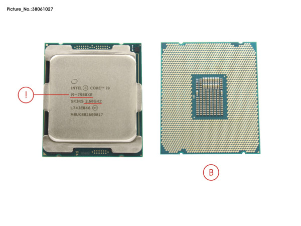 CPU CORE I9-7980XE 2.6GHZ 165W