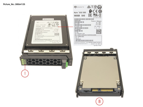 SSD SAS 12G RI 960GB IN SFF SLIM