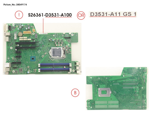 MAINBOARD KABYLAKE D3531