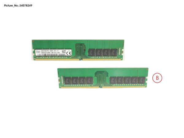 MEMORY 32GB DDR4-2933 ECC