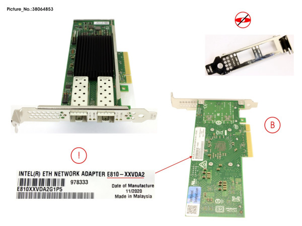 PLAN EP E810-XXVDA2 2X 25G SFP28 PCIE
