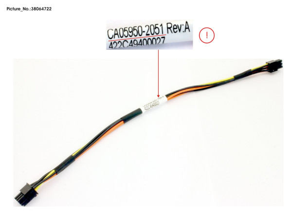 POWER MB TO INT. RAID RISER