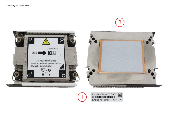 VALUE HEATSINK FRONT