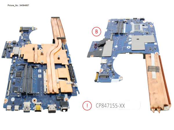 M/B Assy P620 + Core i5-10400H (PRVD)