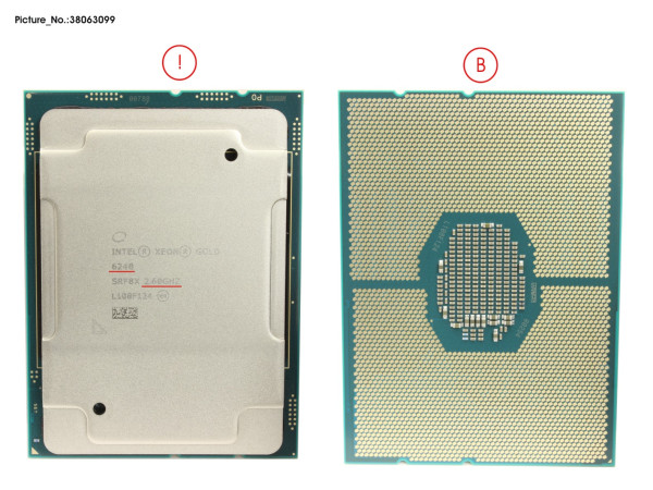 CPU INTEL XEON GOLD 6240 2600 150W