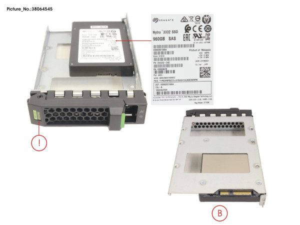 SSD SAS 12G RI 960GB IN LFF SLIM