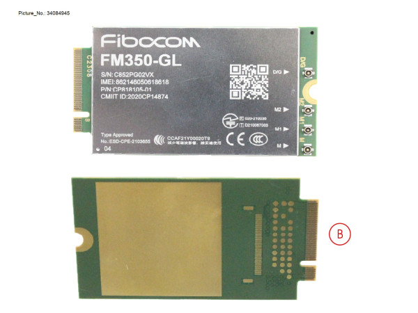 WWAN MODULE FM350-GL (5G)