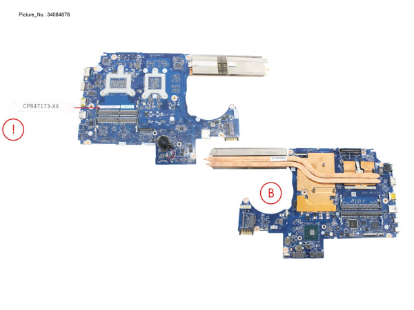 MB ASSY I7-8750H N18M-Q3 P600 (PRVD)