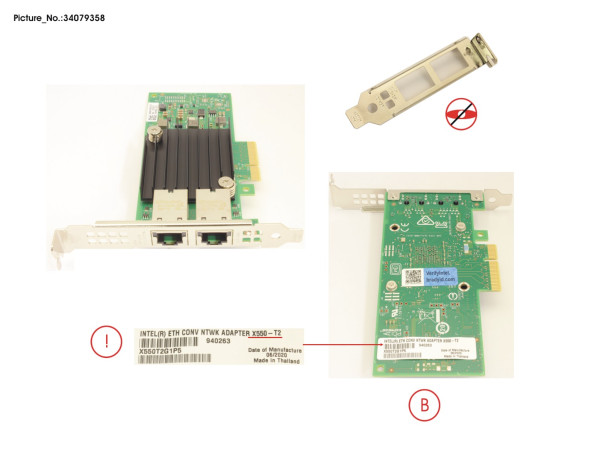 X550-T2 2X10GBASE-T