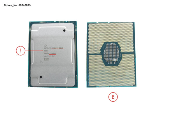 CPU INTEL XEON GOLD 6226 - 2700 12,5" W