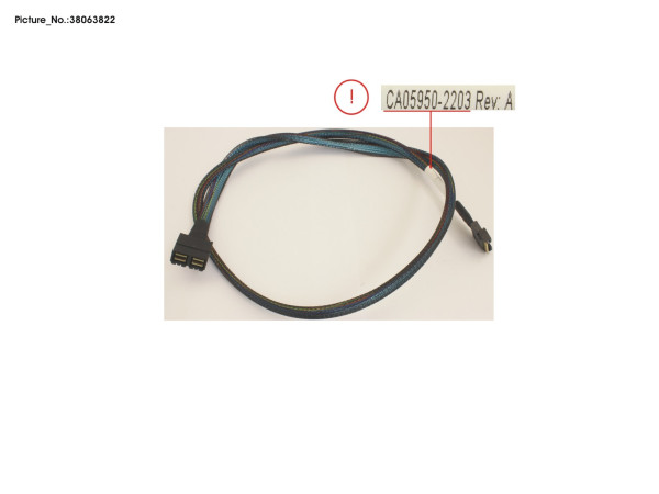 16XSAS SLIMLINE CABLE