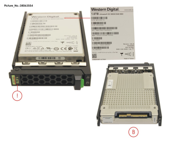 SSD SAS 12G 1600GB MU 2.5" HOT PL EP