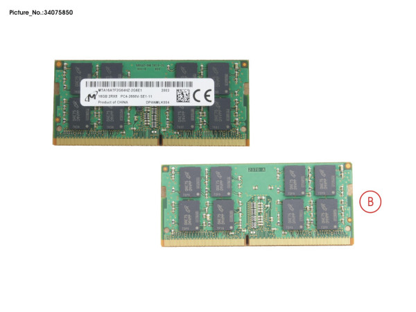 MEMORY 16GB DDR4-2400